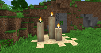 Wax Blocks and Wax Pillars