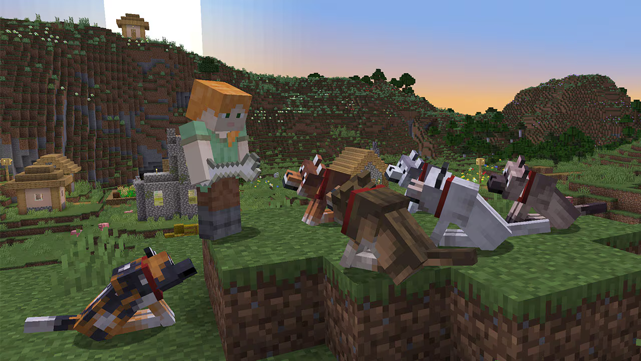 New Minecraft Wolf Variants