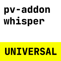 pv-addon-whisper