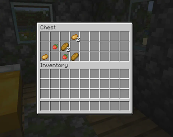 Strawberries In A Village Chest