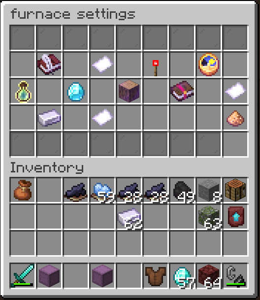 Furnace settings