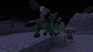 with the zombie horse mod