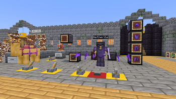 netherite armor & tools