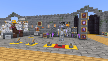 chainmail armor & stone tools