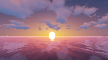 Ocean and Sunset