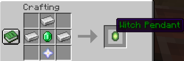 Witch pendant craft