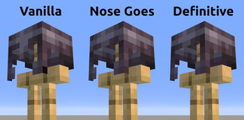Pixels fixed on the Netherite Helmet