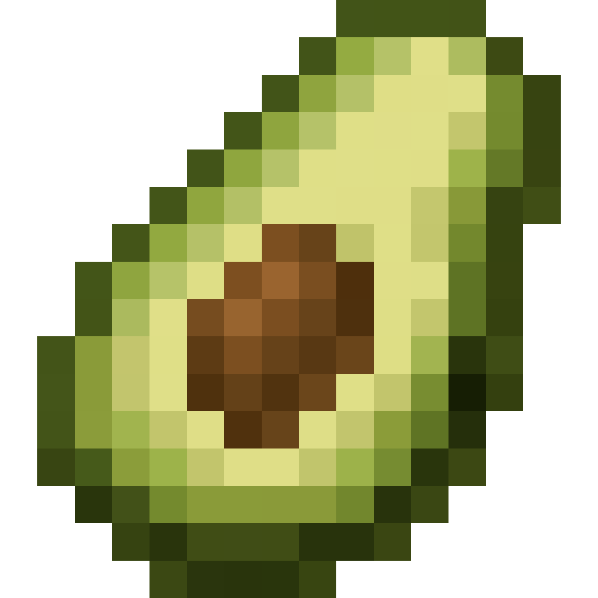 Interesting avocado