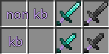 knockback sword and non kb sword