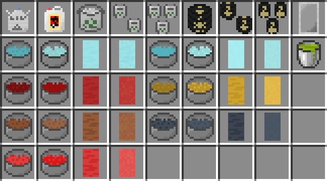 all types of materials