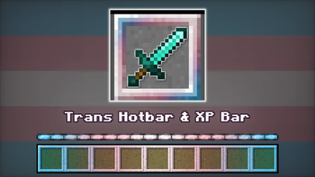 Trans Hotbar  XP Bar