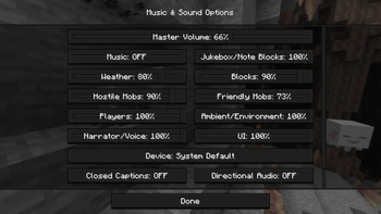 Music & Sound Sliders