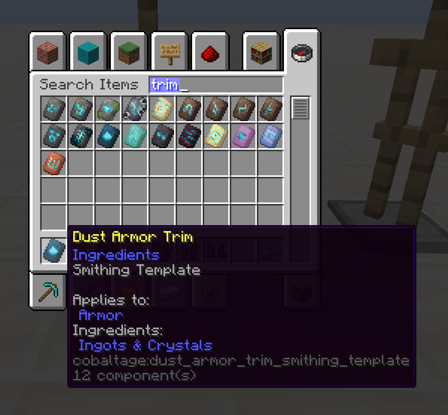 Dust Trim Inventory 