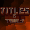 Titles&Tools