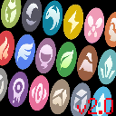 Pokémon Masters Type Icons (Pixelmon Reforged) - Minecraft Resource Pack