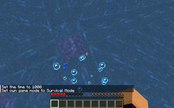 Feel the impact from the water!
