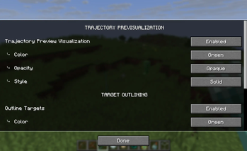 Config menu with Mod Menu