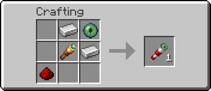Crafting recipe