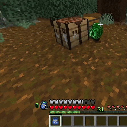 Auto pickup emeralds toggle!