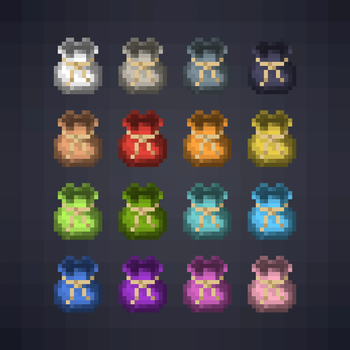 All 16 Large Pouch variants