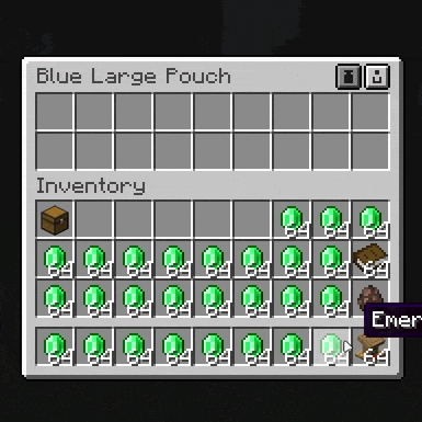 Auto compact emeralds toggle!