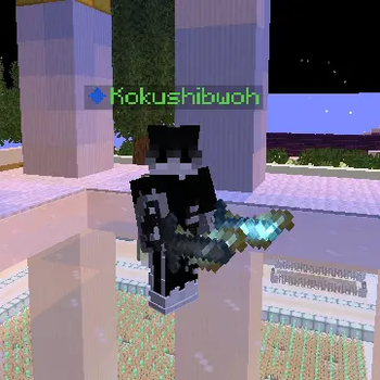 wooden + stone sword