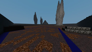 Blue Team Start on Spire in 1st Person