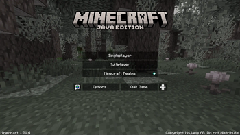 main menu