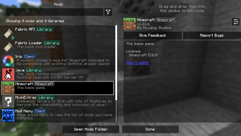 GUI "mod menu"
