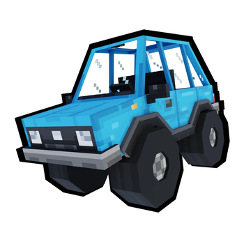 Blue car
