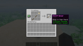 M.E.G.A. SPEAR crafting recipe
