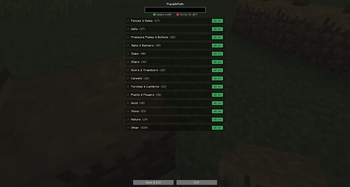 Editing Menu