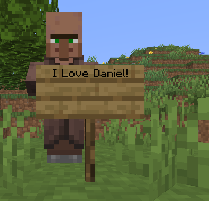 I love Daniel