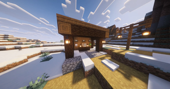 Snowy Village Bounty Board
