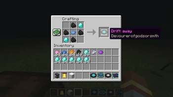 Recipe for "Drift away"