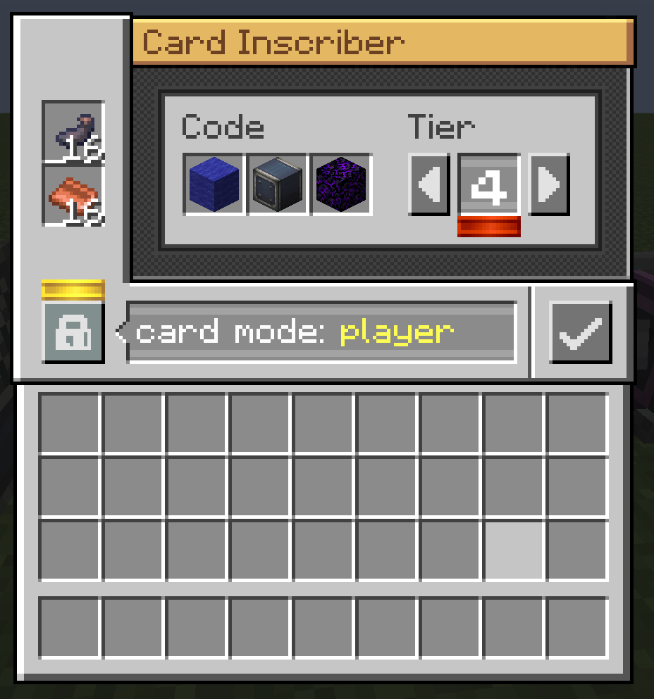 Card inscriber GUI