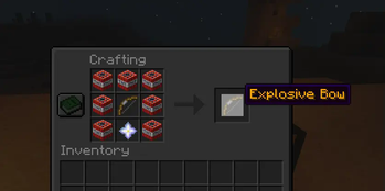 Explosive bow crafting