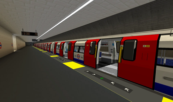 96ts at Platform/stop