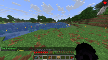 Claim land