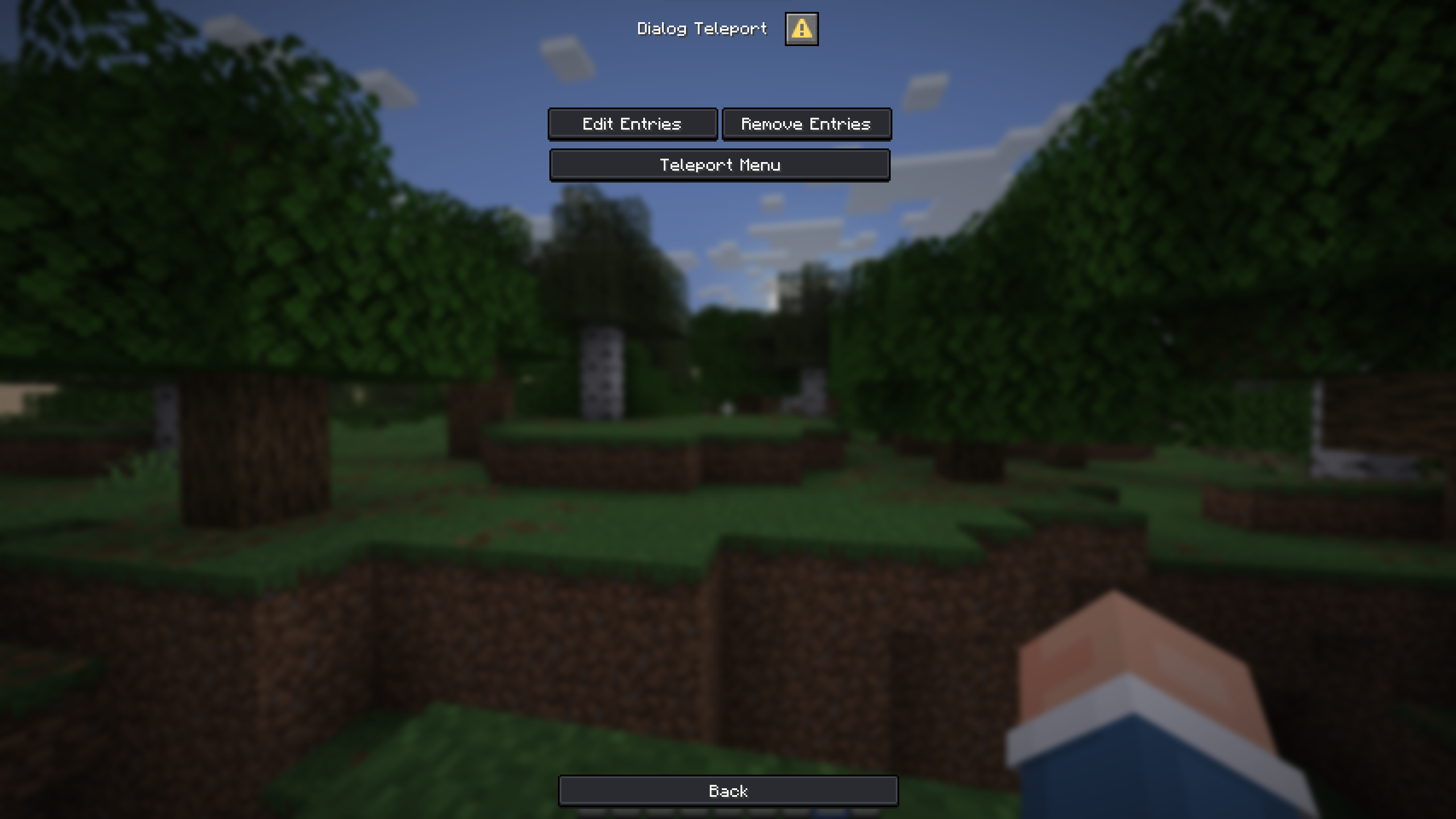 Dialog Teleport