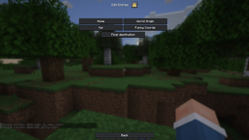 Edit Entries