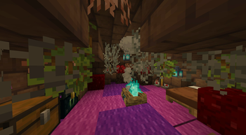 Witch Hut inside