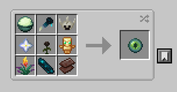 Crafting recipe