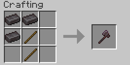 Netherite Axe Recipe