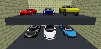A big amount of cars with different styles