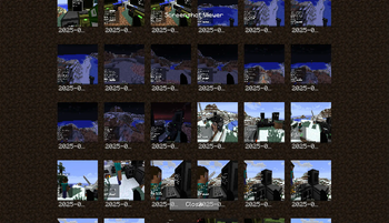 Screenshot viewer main menu!