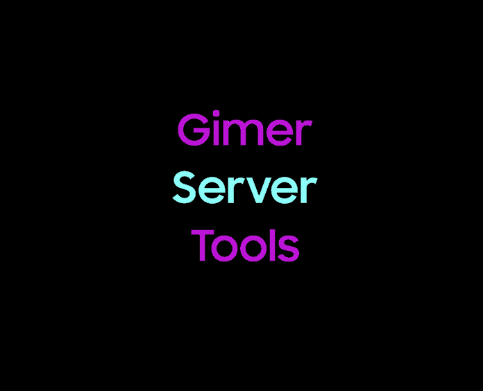 Gimer Server Tools