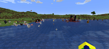 Tons of Animals Following/Attacking