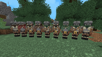 Quik's Human Guard Villagers