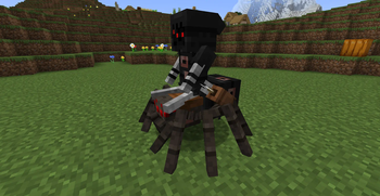 Spider Jockey Spider (+Skeletons Revamped)